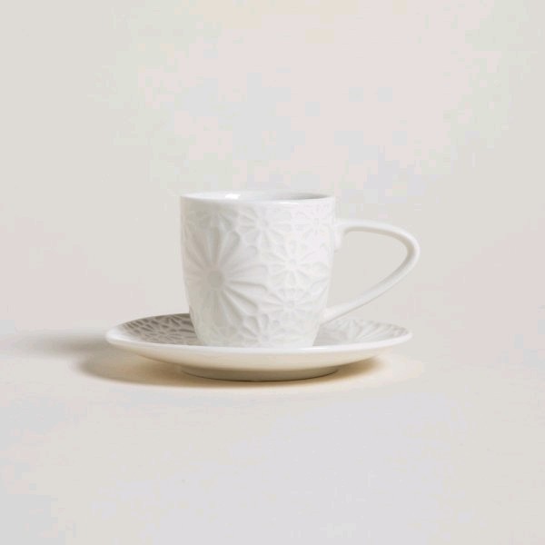 Taza con plato margarita  - OBED Home & Deco San Rafael