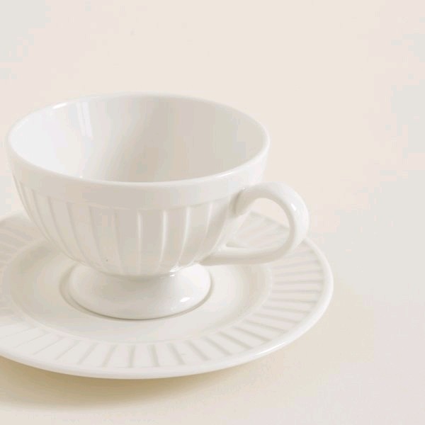Taza y Plato Drape  - OBED Home & Deco San Rafael