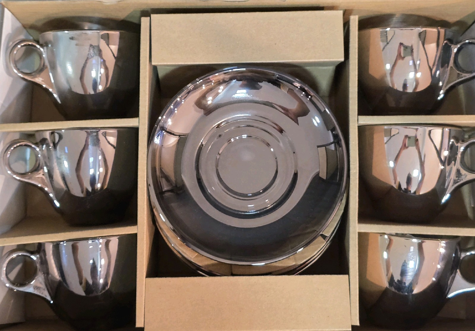 Set x6 tazas vidri - OBED Home & Deco San Rafael
