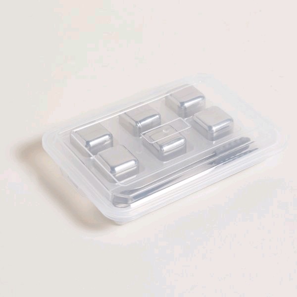 Set x6 hielos reutilizables + pinza  - OBED Home & Deco San Rafael