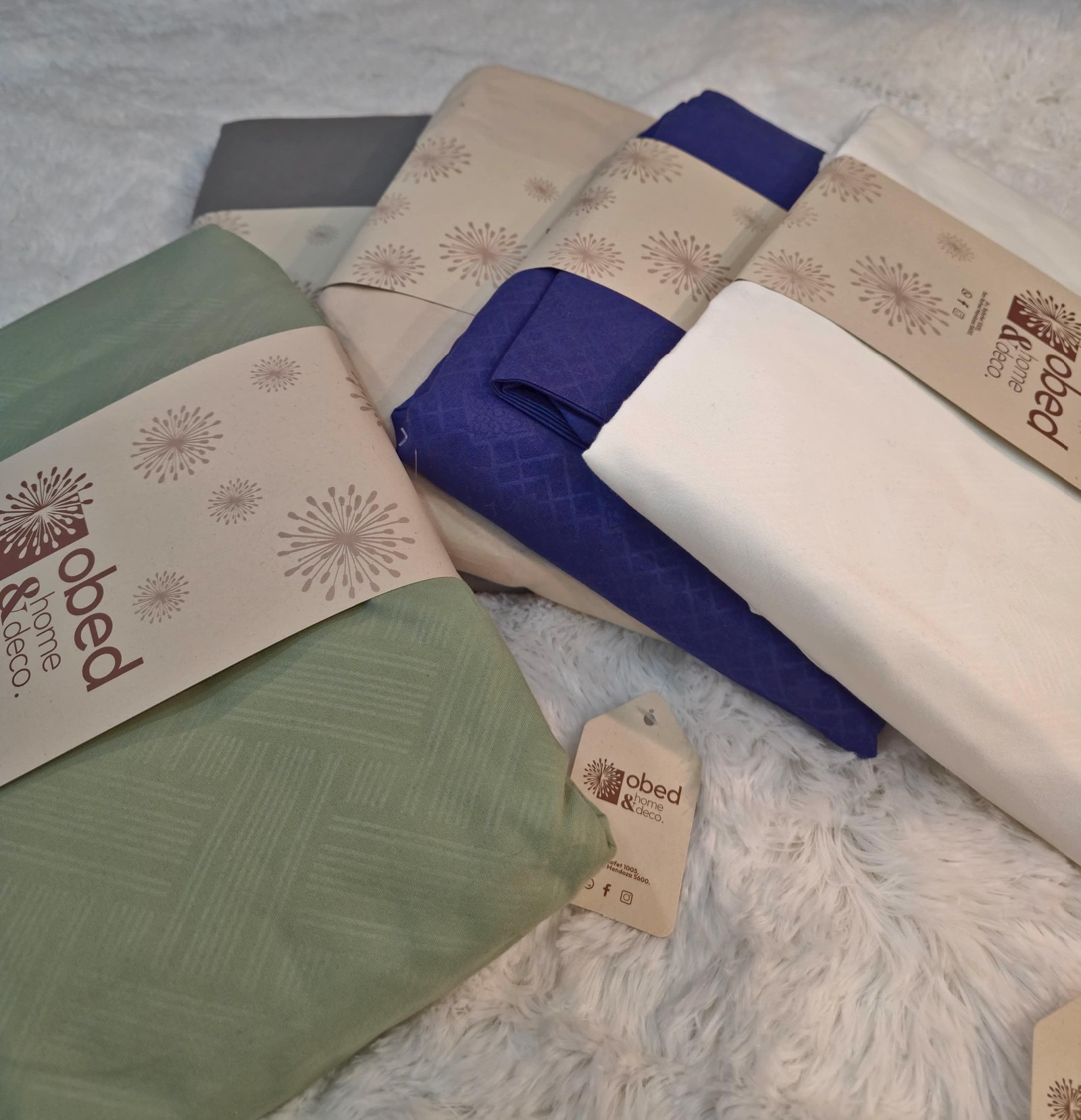 sabanas Twin c/ mochila - OBED Home & Deco San Rafael